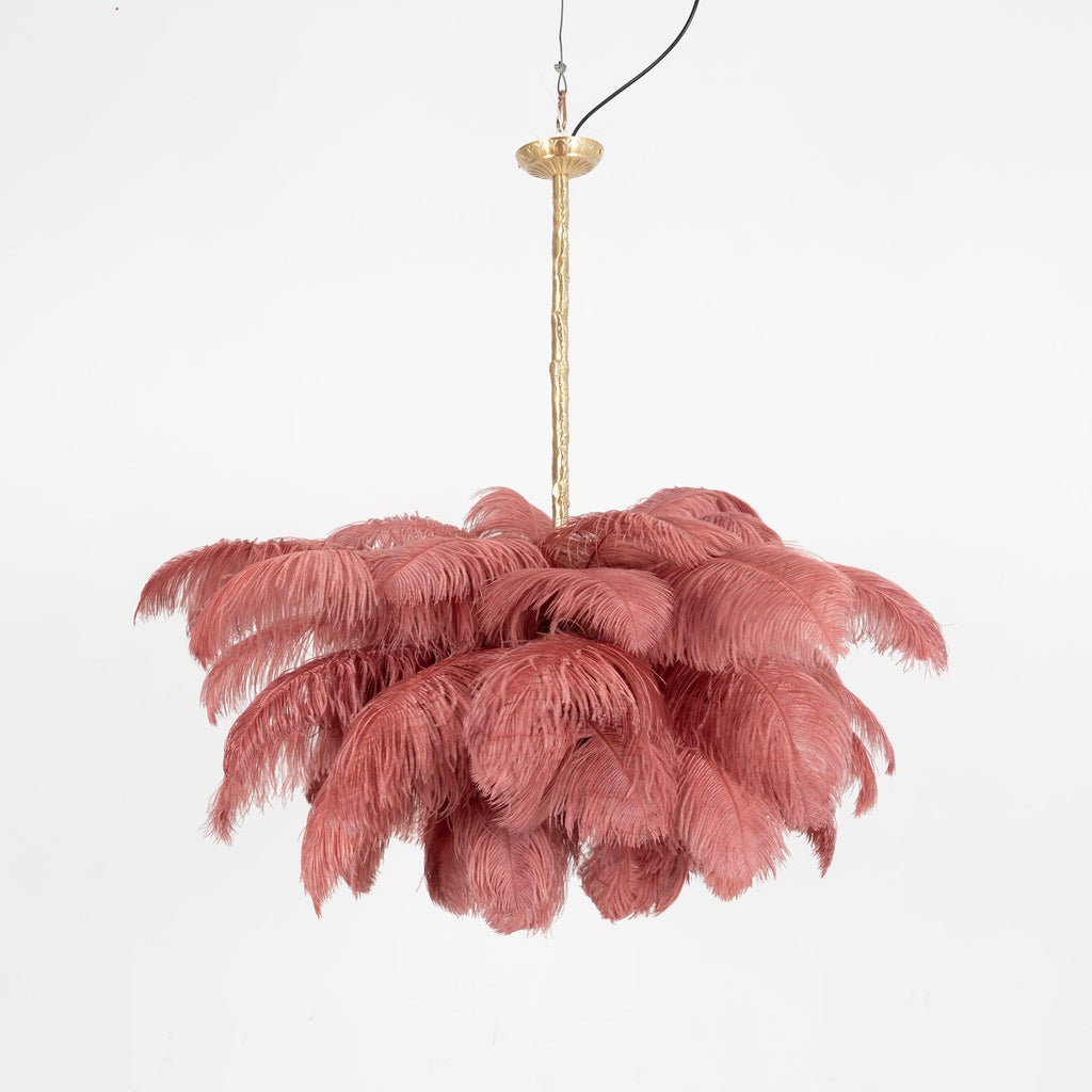 Feather Chandelier