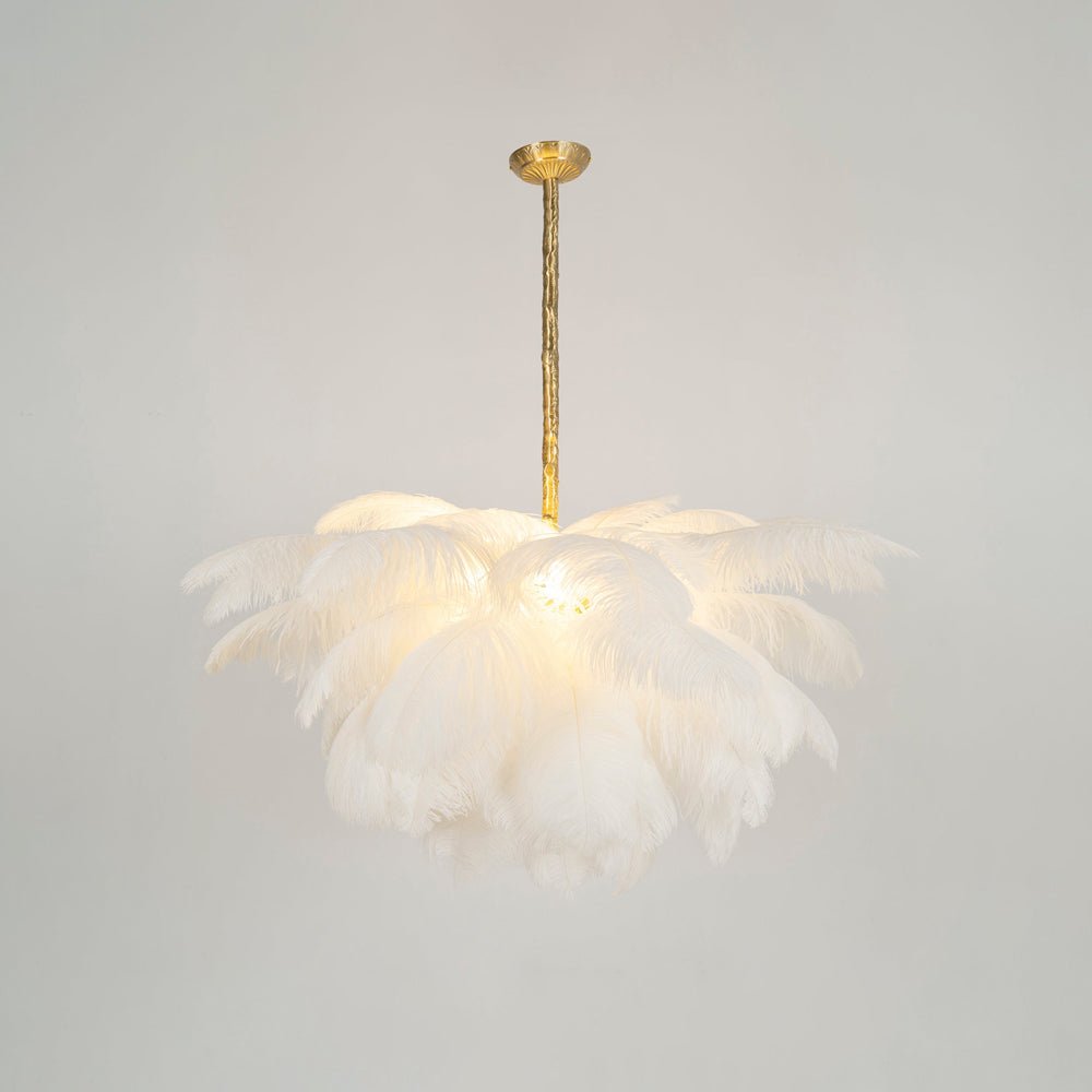 Feather Chandelier