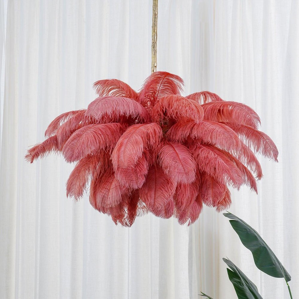 Feather Chandelier