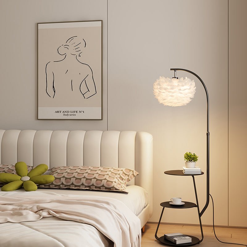 Feather Leaf Floor Lamp - ZozHome