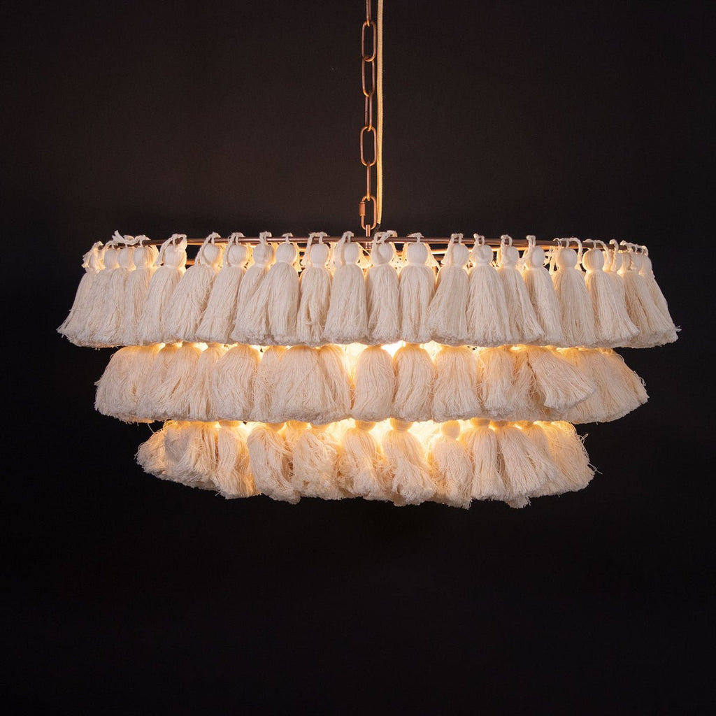 Fela Tassel Chandelier