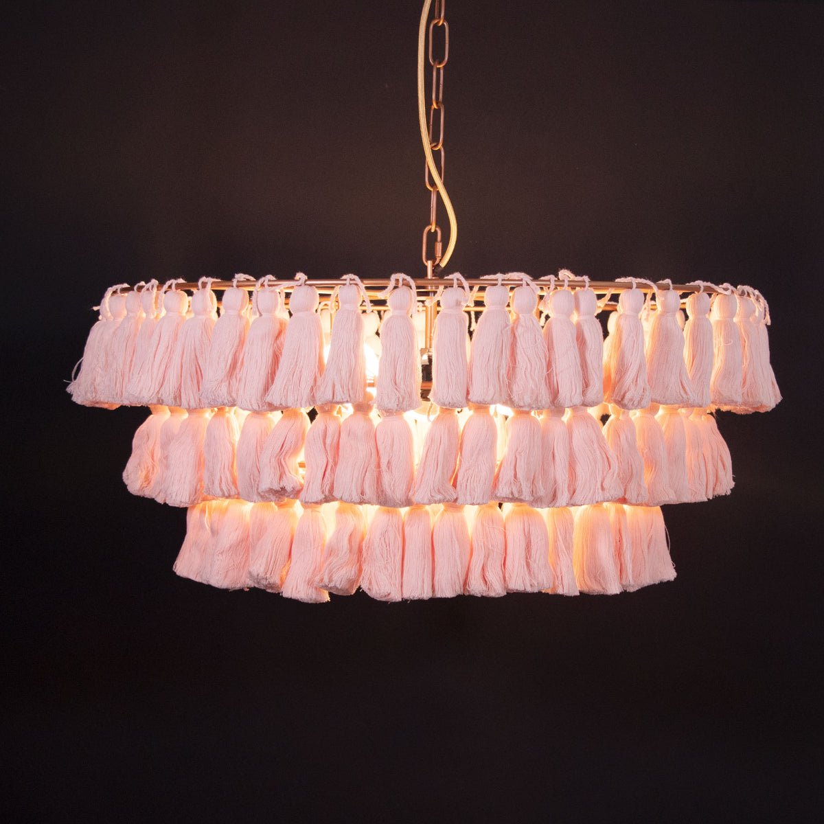 Fela Tassel Chandelier