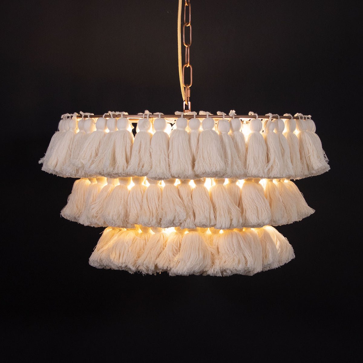 Fela Tassel Chandelier - ZozHome