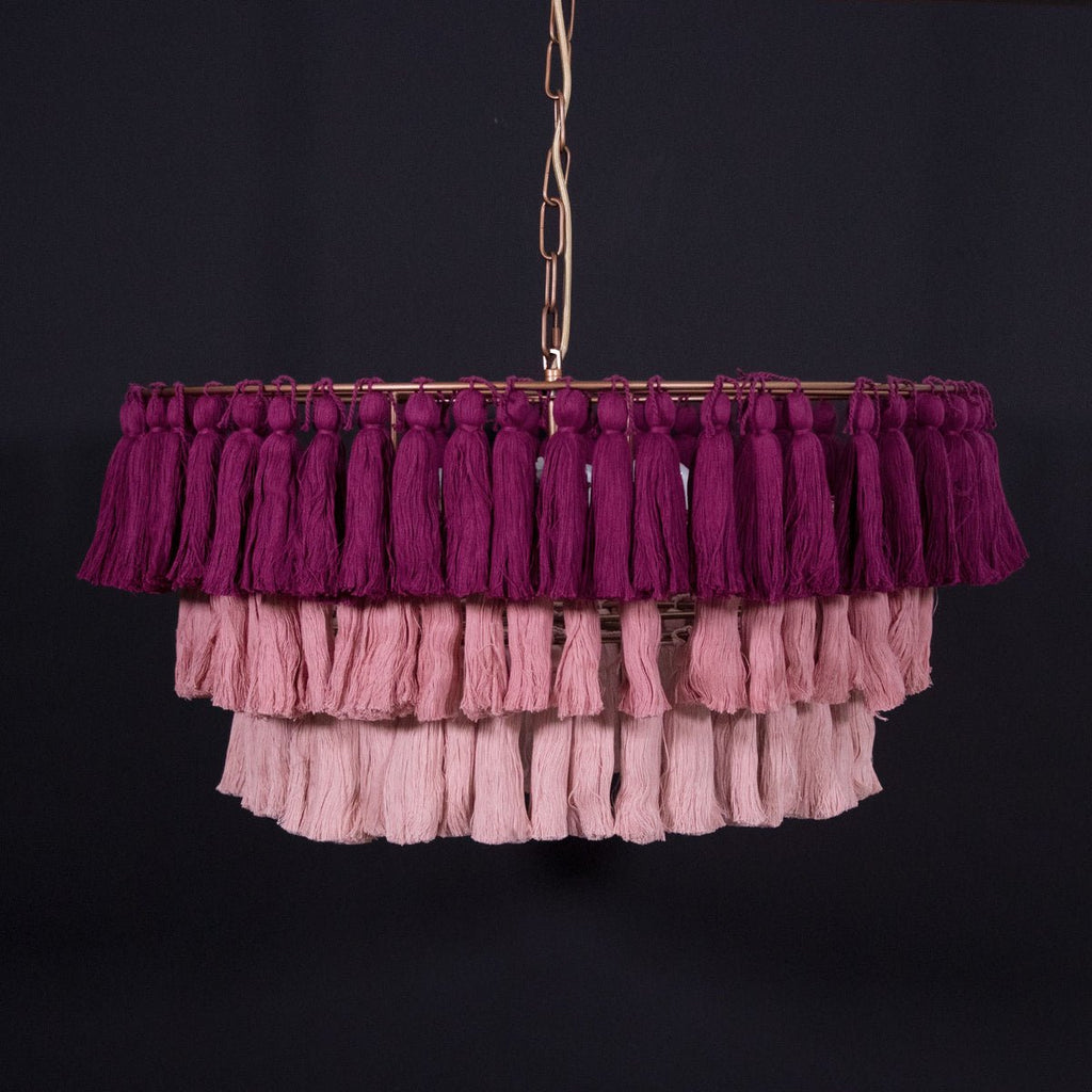Fela Tassel Chandelier