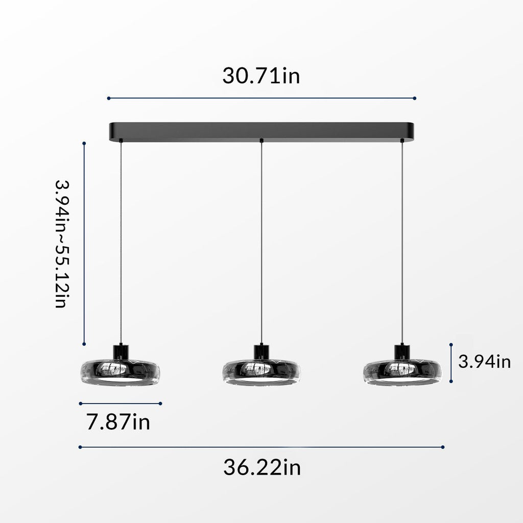 Flying Disc Pendant Light