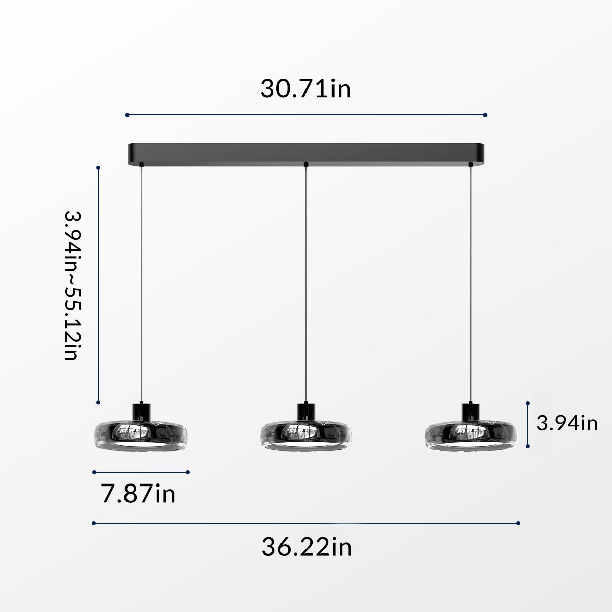 Flying Disc Pendant Light