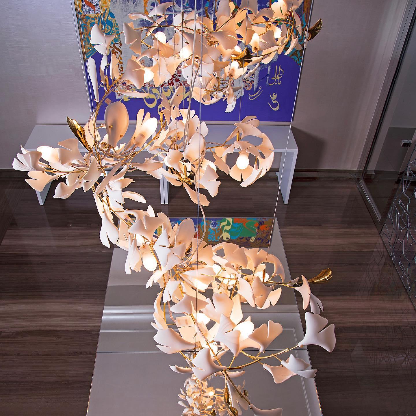 Ginkgo Chandelier A