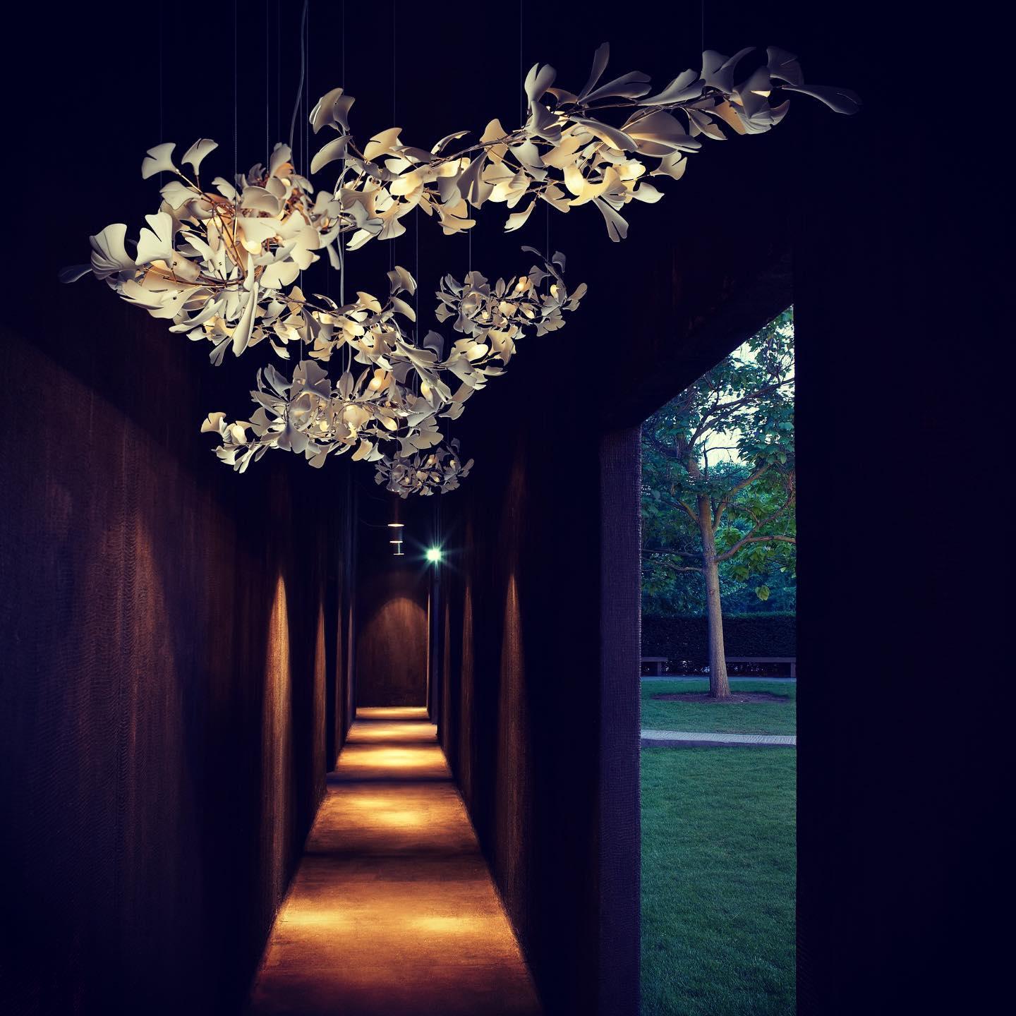 Ginkgo Chandelier E