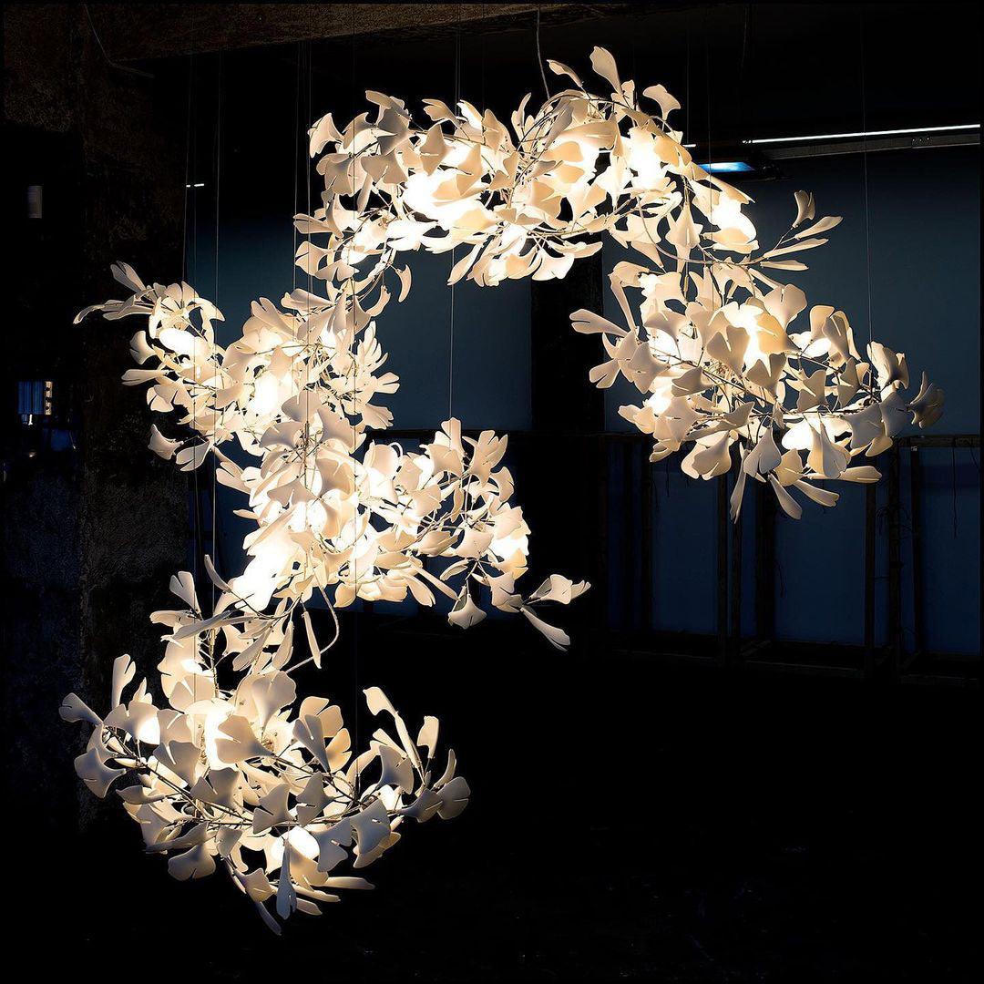 Ginkgo Chandelier F
