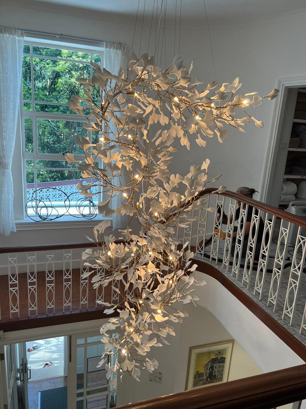 Ginkgo Chandelier F