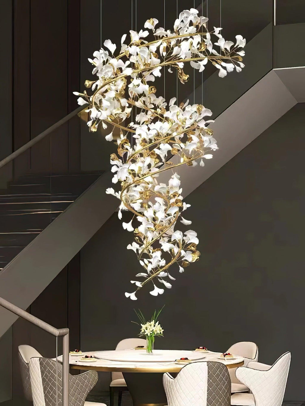 Ginkgo Chandelier F