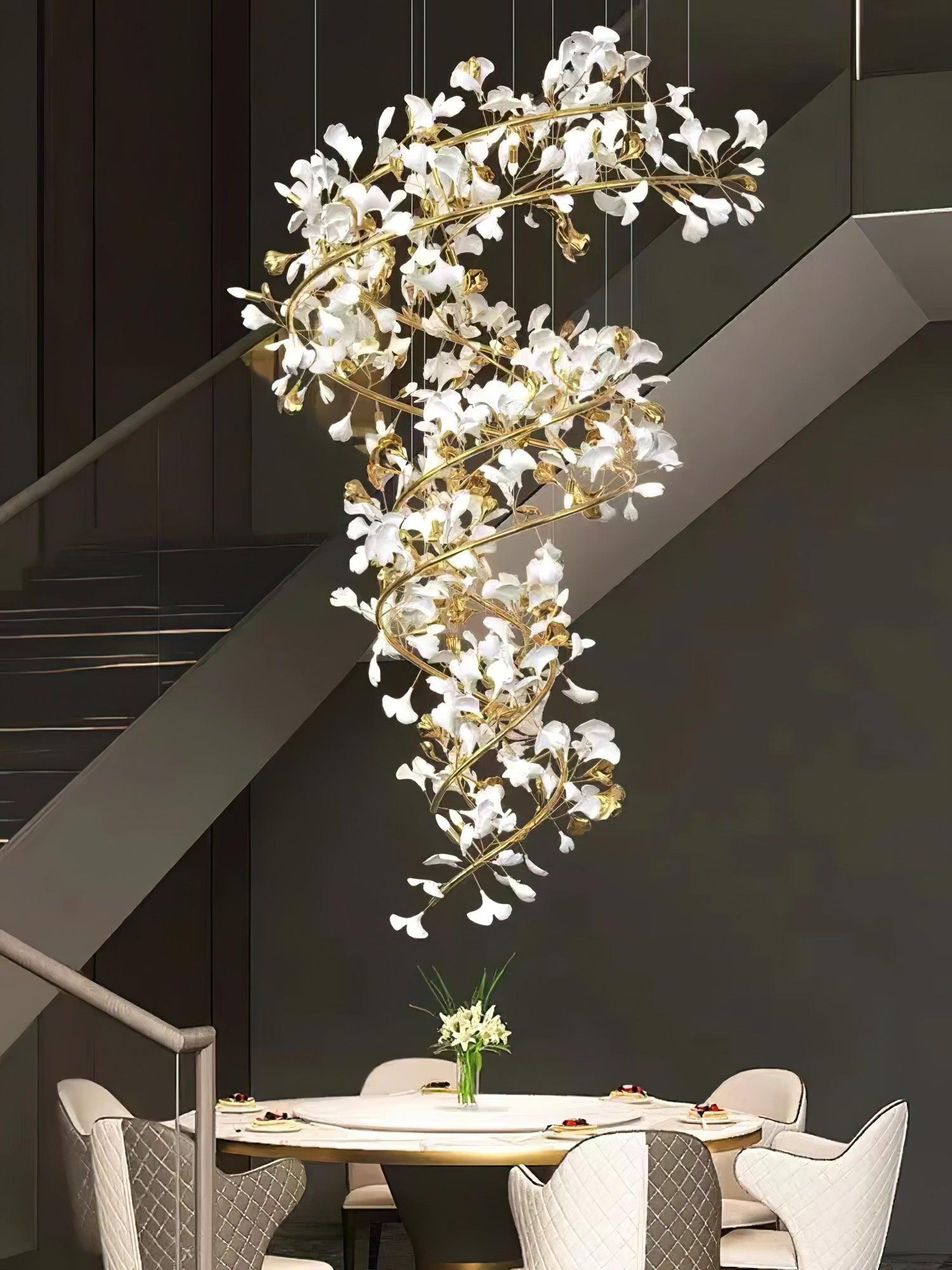 Ginkgo Chandelier F