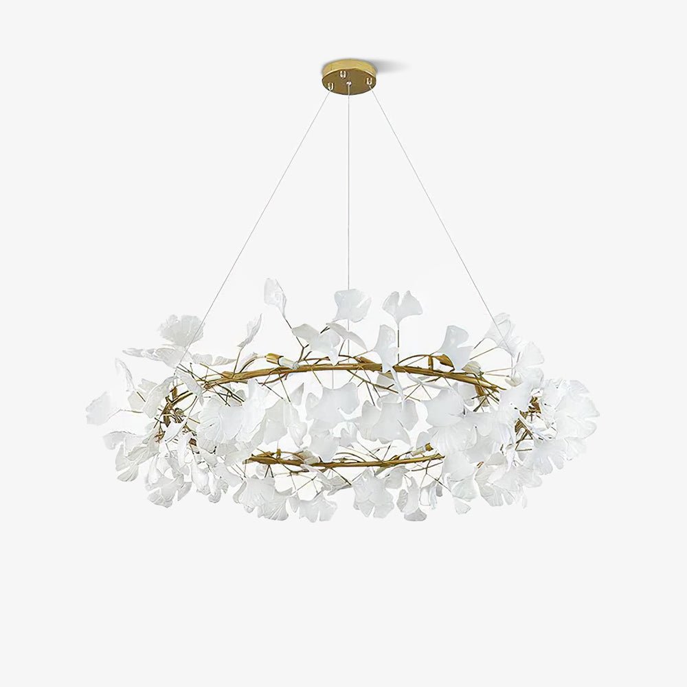 Ginkgo Halo Chandelier