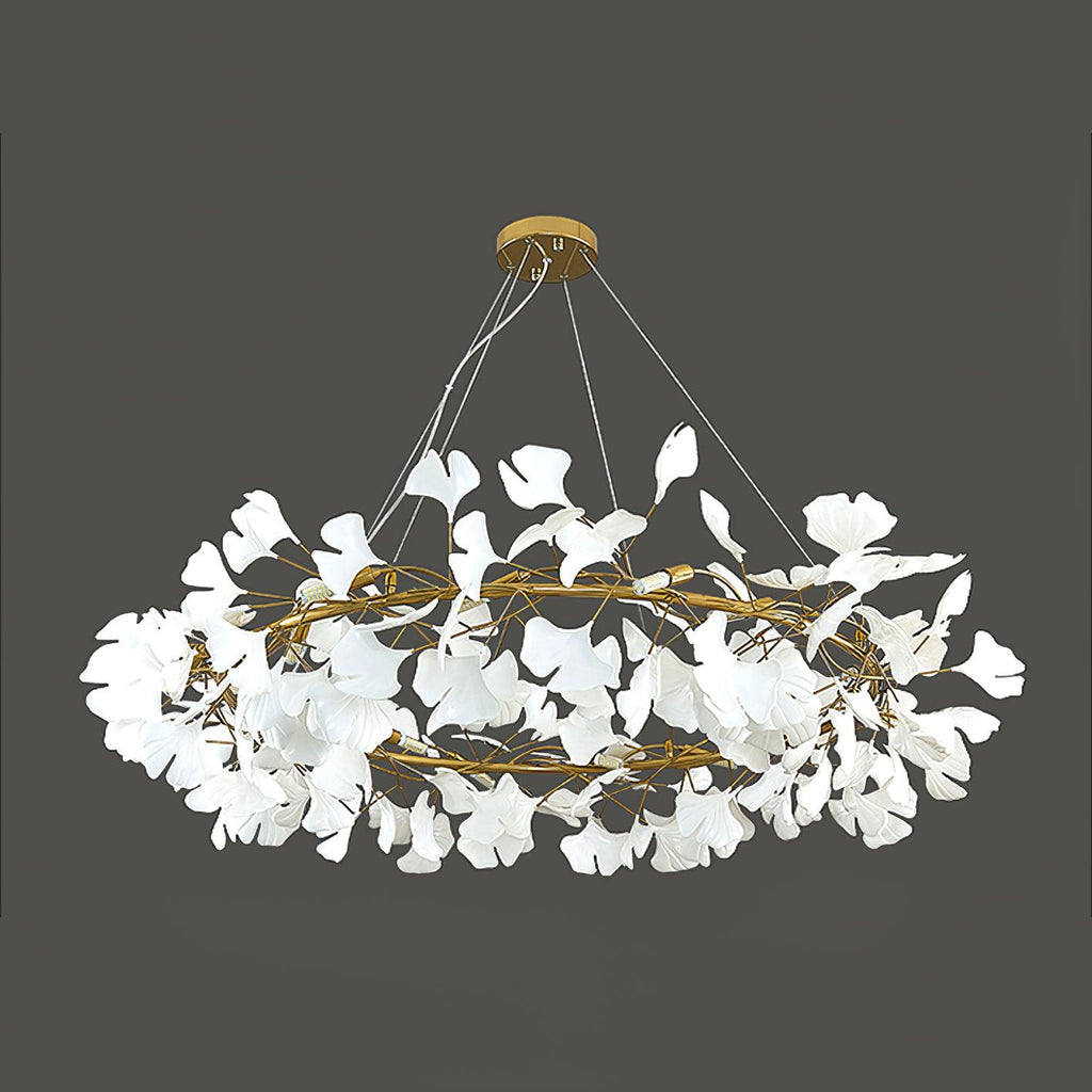 Ginkgo Halo Chandelier