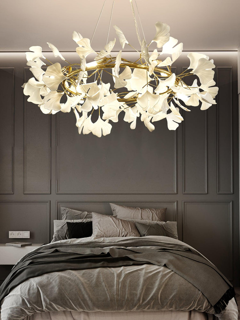 Ginkgo Halo Chandelier