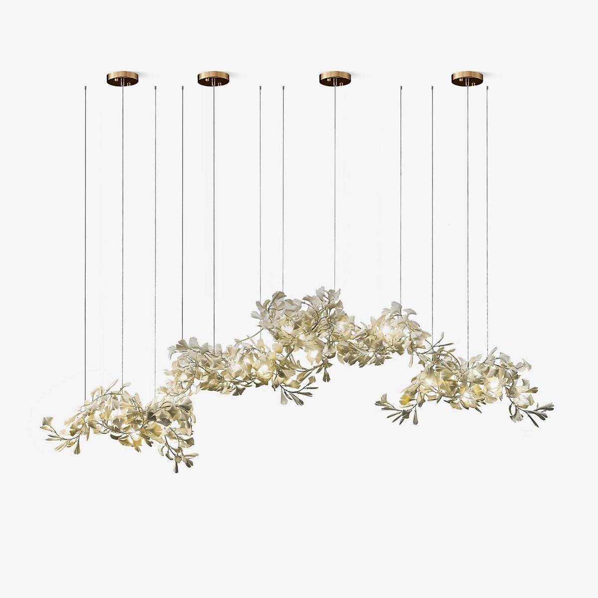 Ginkgo Leaf Chandelier C