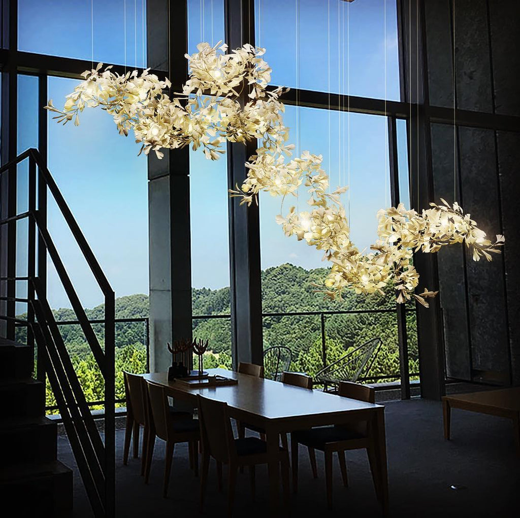 Ginkgo Leaf Chandelier C