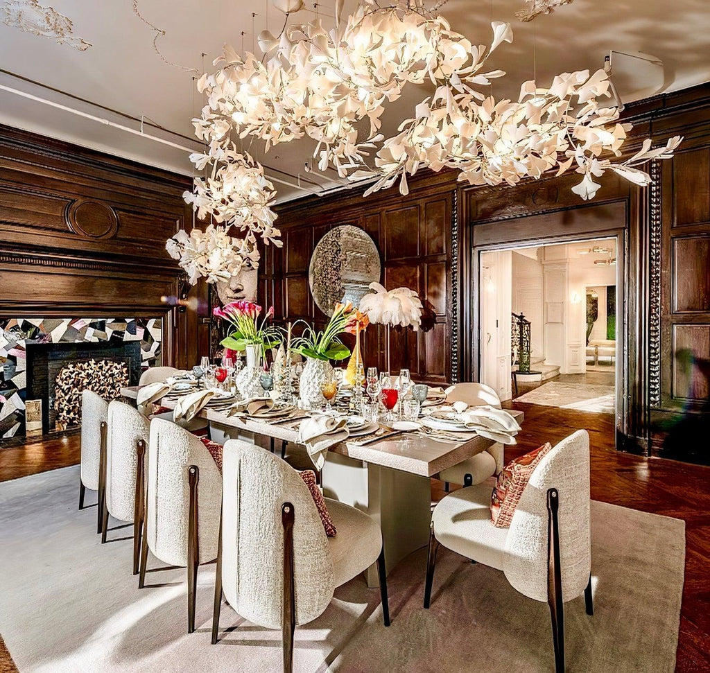 Ginkgo Leaf Chandelier C