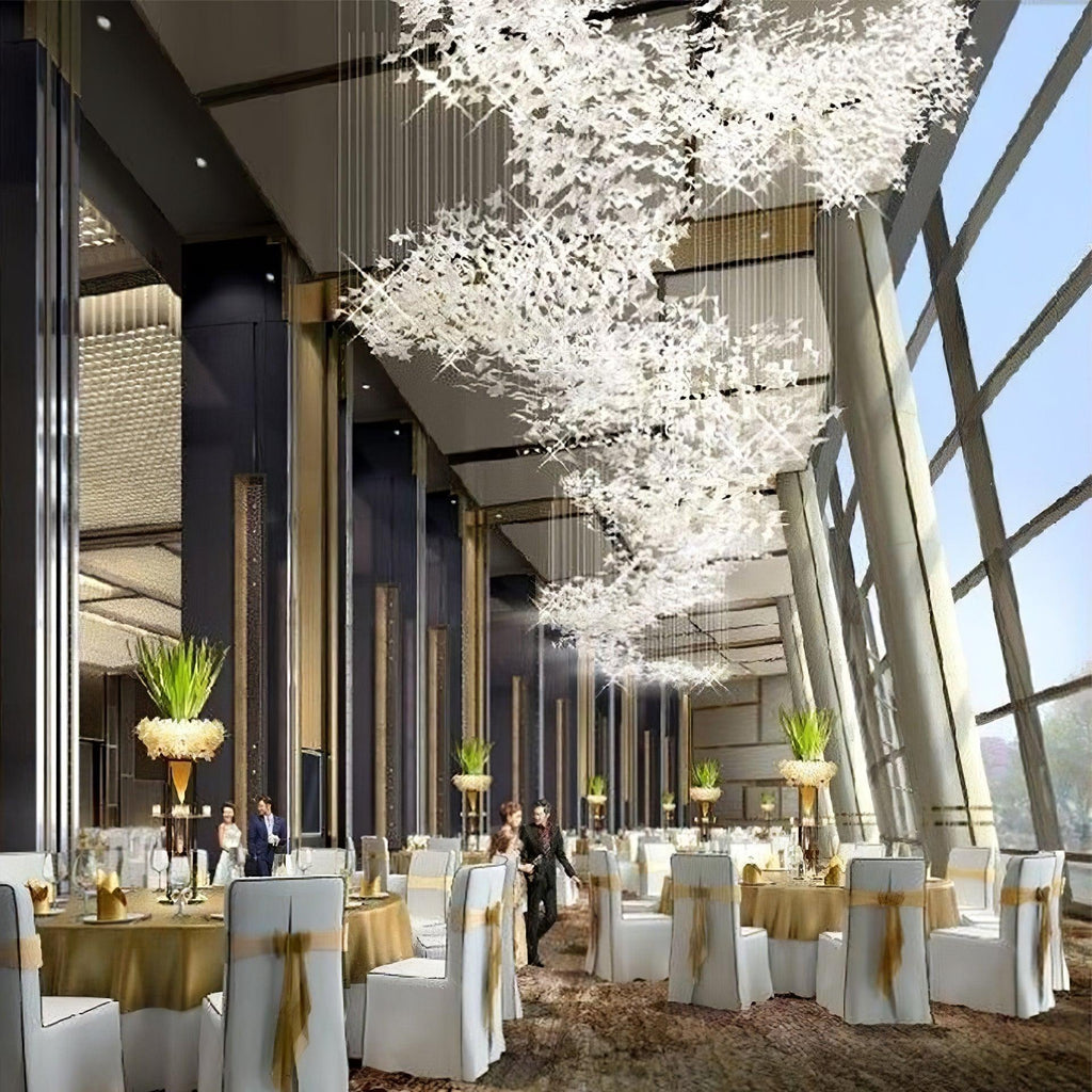 Ginkgo Leaf Chandelier C