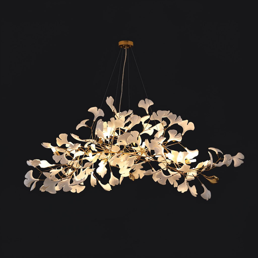 Ginkgo Leaf Chandelier Model A