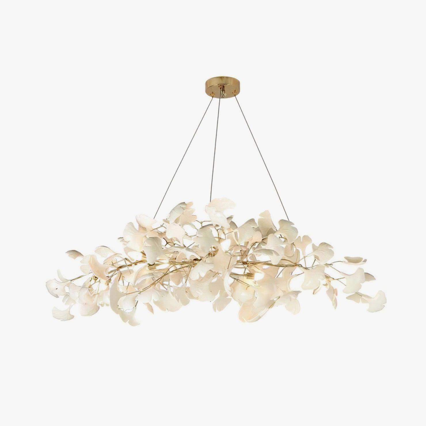 Ginkgo Leaf Chandelier Model A - ZozHome