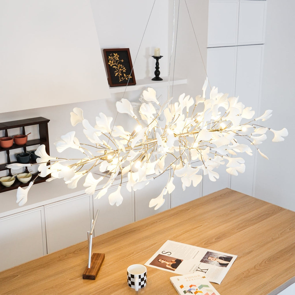 Ginkgo Leaf Chandelier Model A
