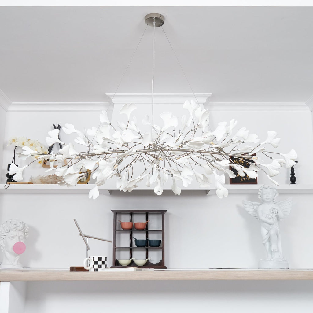 Ginkgo Leaf Chandelier Model A