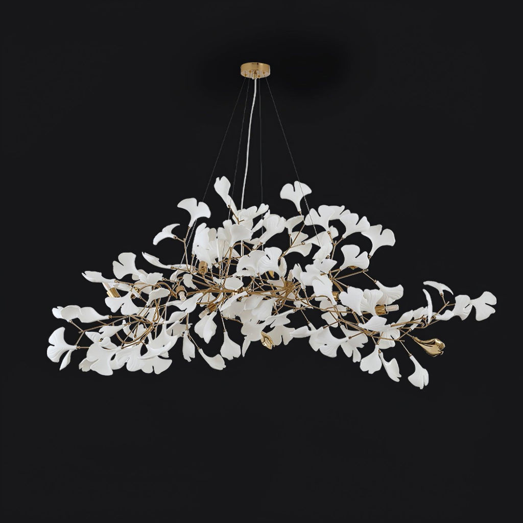 Ginkgo Leaf Chandelier Model A