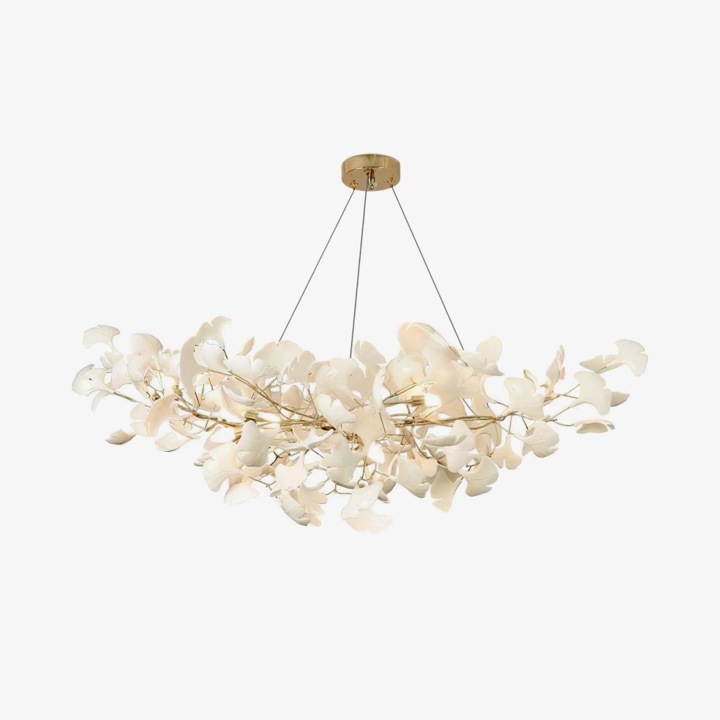Ginkgo Leaf Chandelier Model B - ZozHome