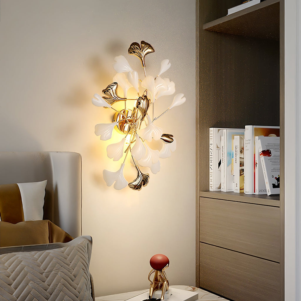 Ginkgo Leaf Wall Lamp