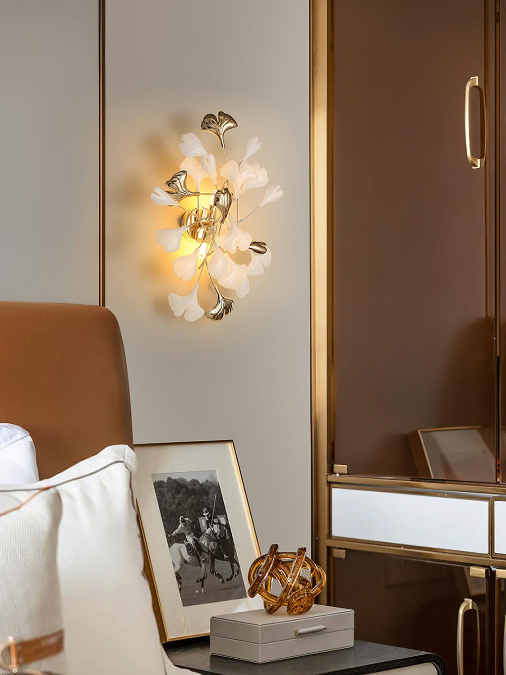 Ginkgo Leaf Wall Lamp