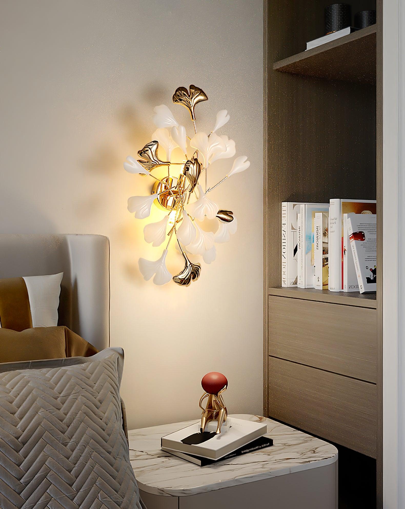Ginkgo Leaf Wall Lamp