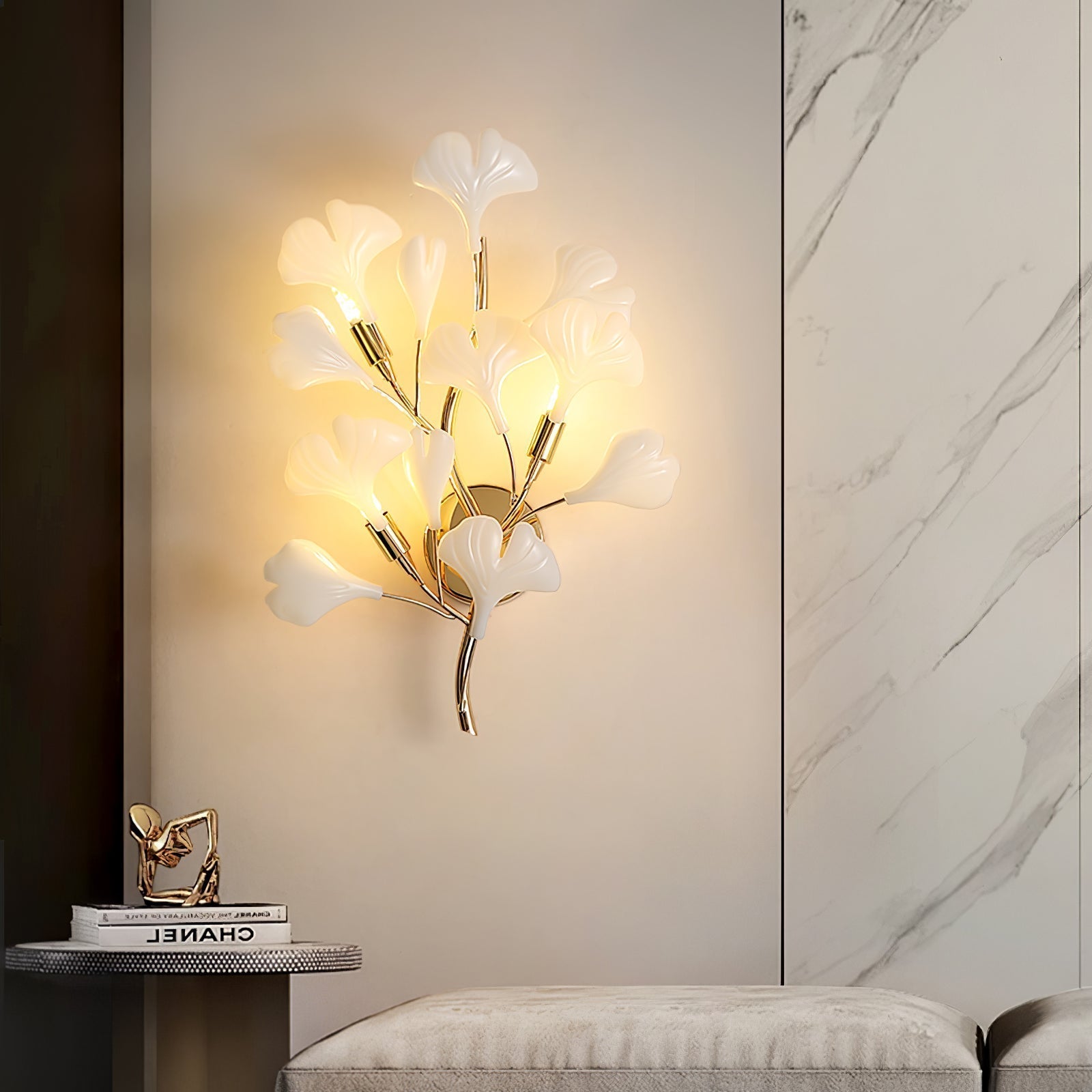 Ginkgo Leaf Wall Lamp