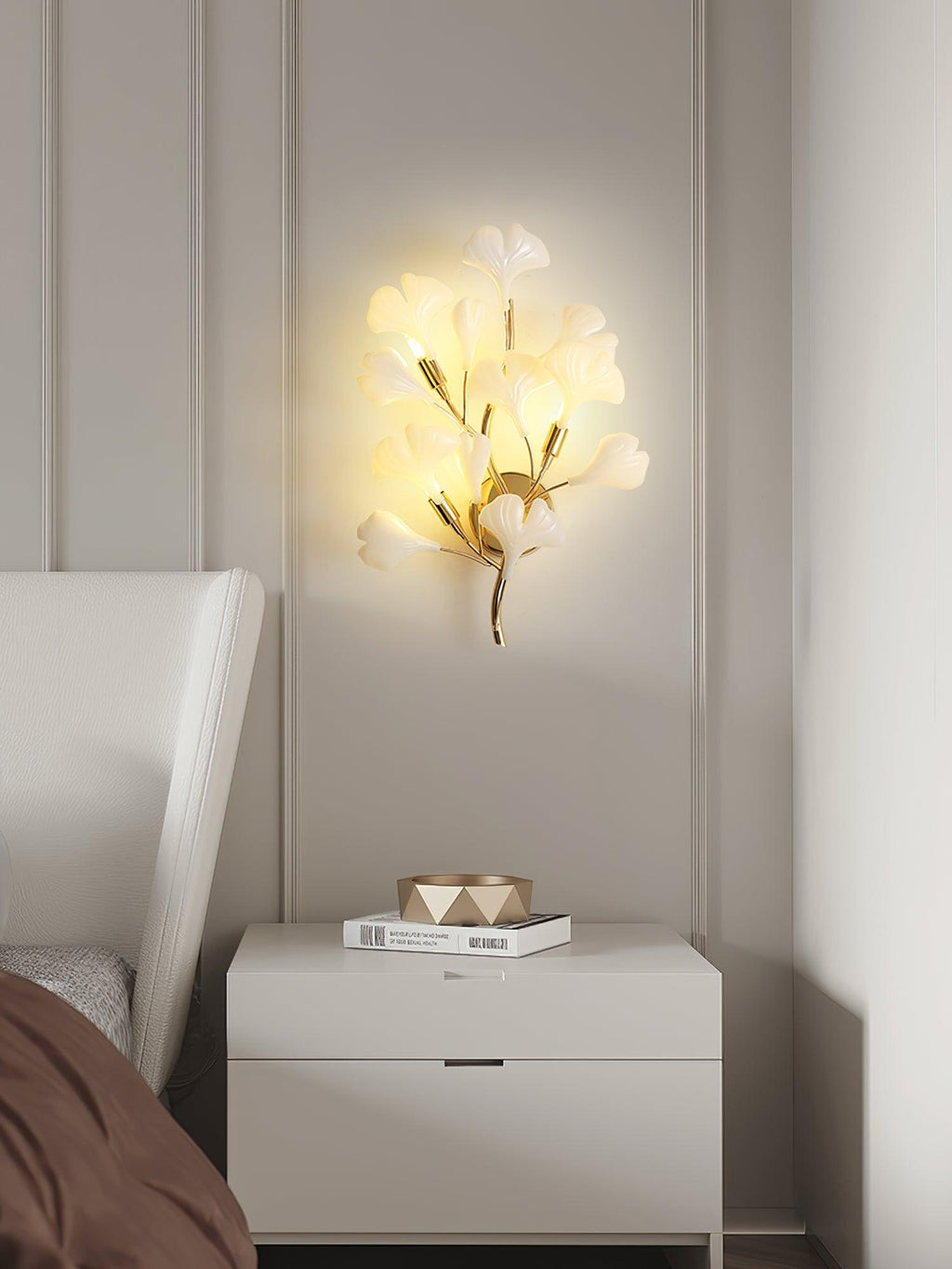 Ginkgo Leaf Wall Lamp