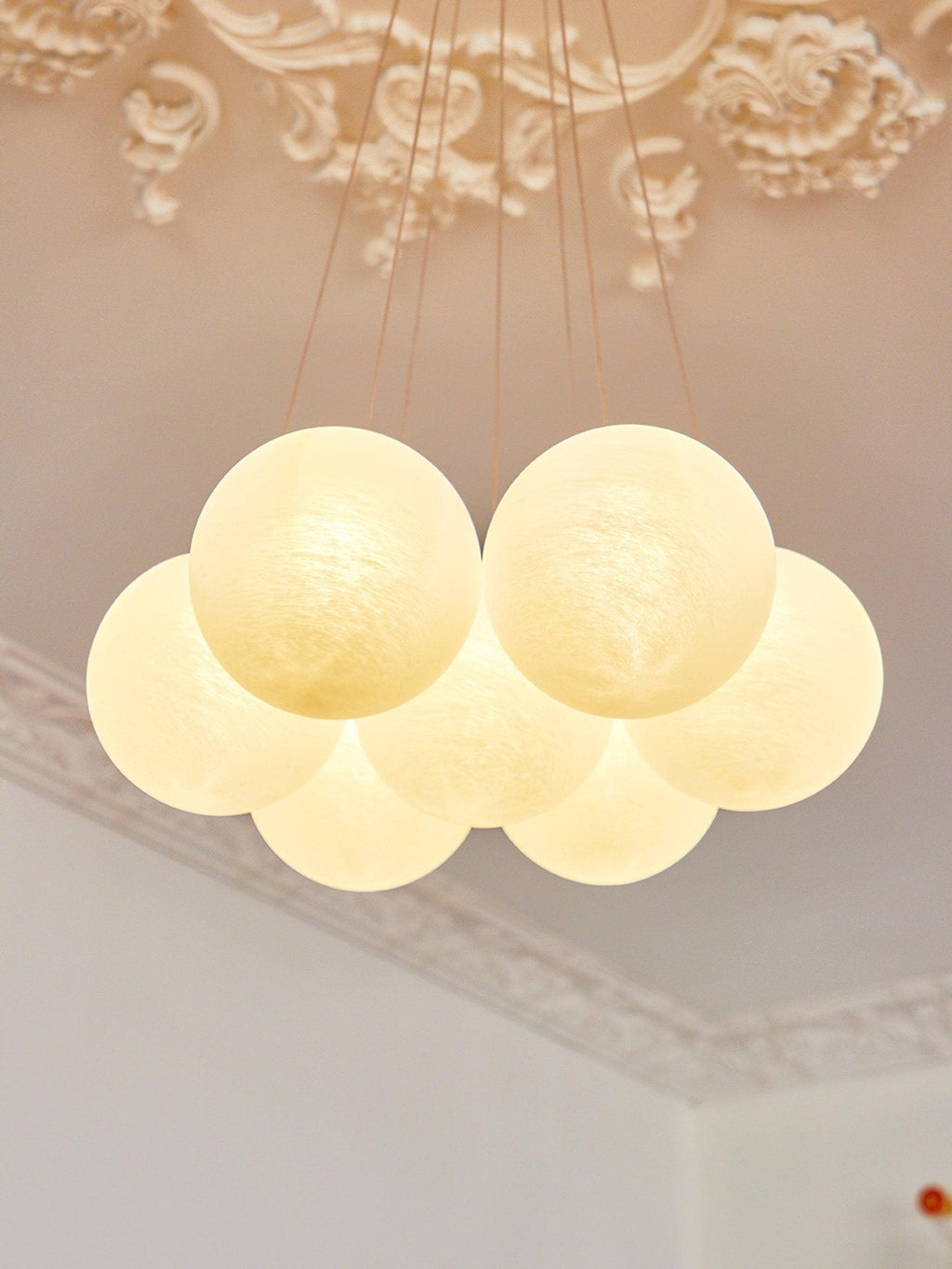 Glass Cluster Chandelier Type A