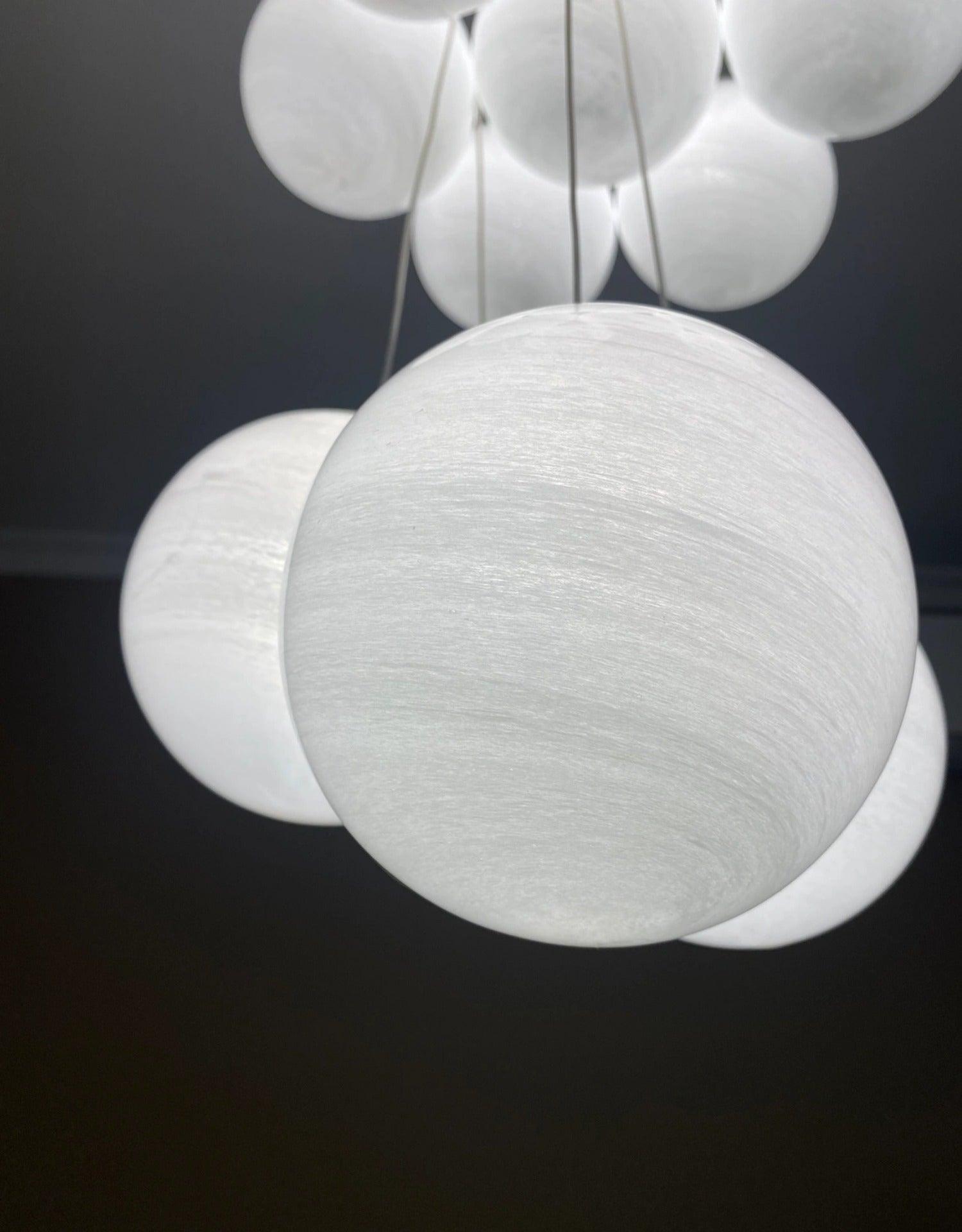 Glass Cluster Chandelier Type A