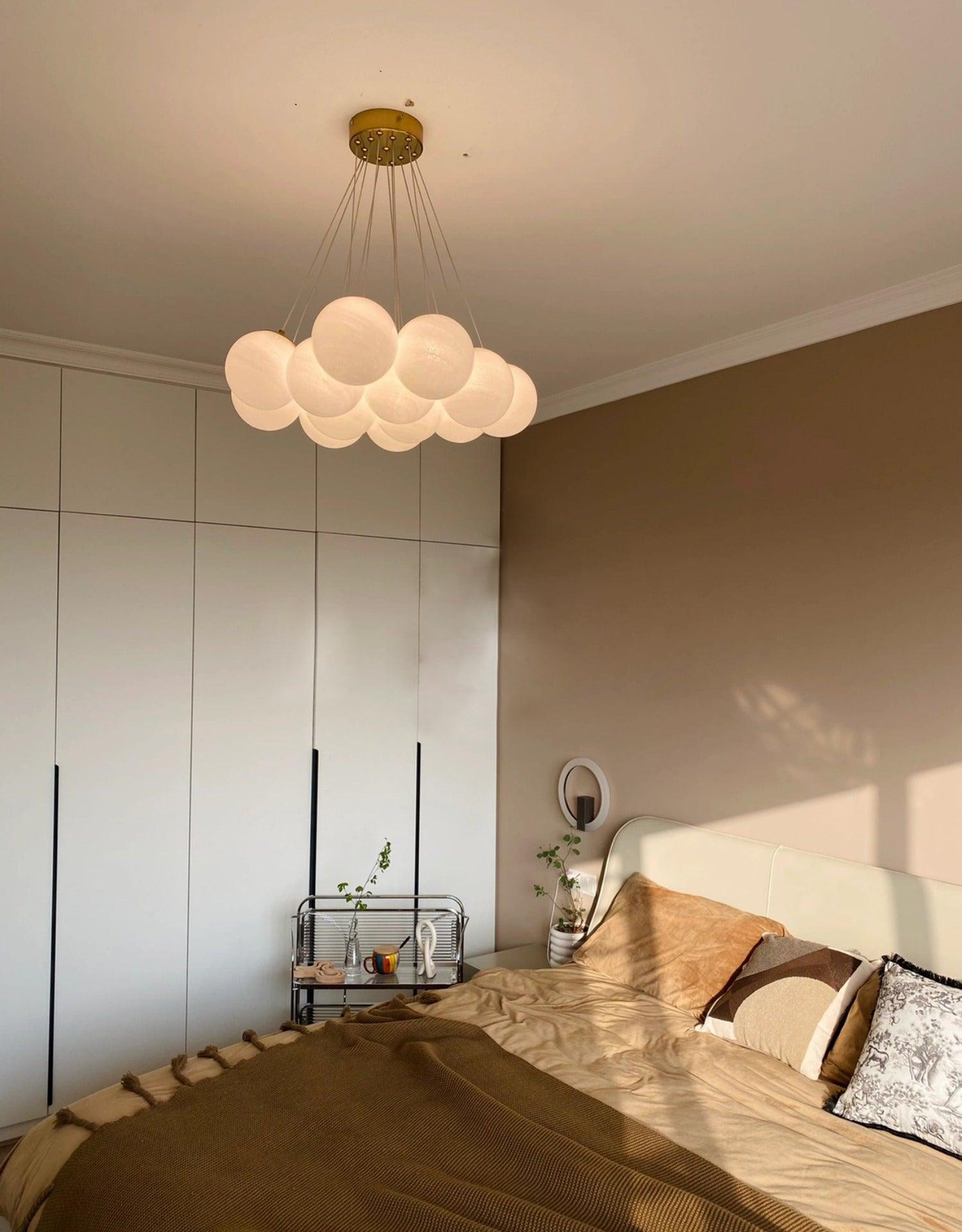 Glass Cluster Chandelier Type A