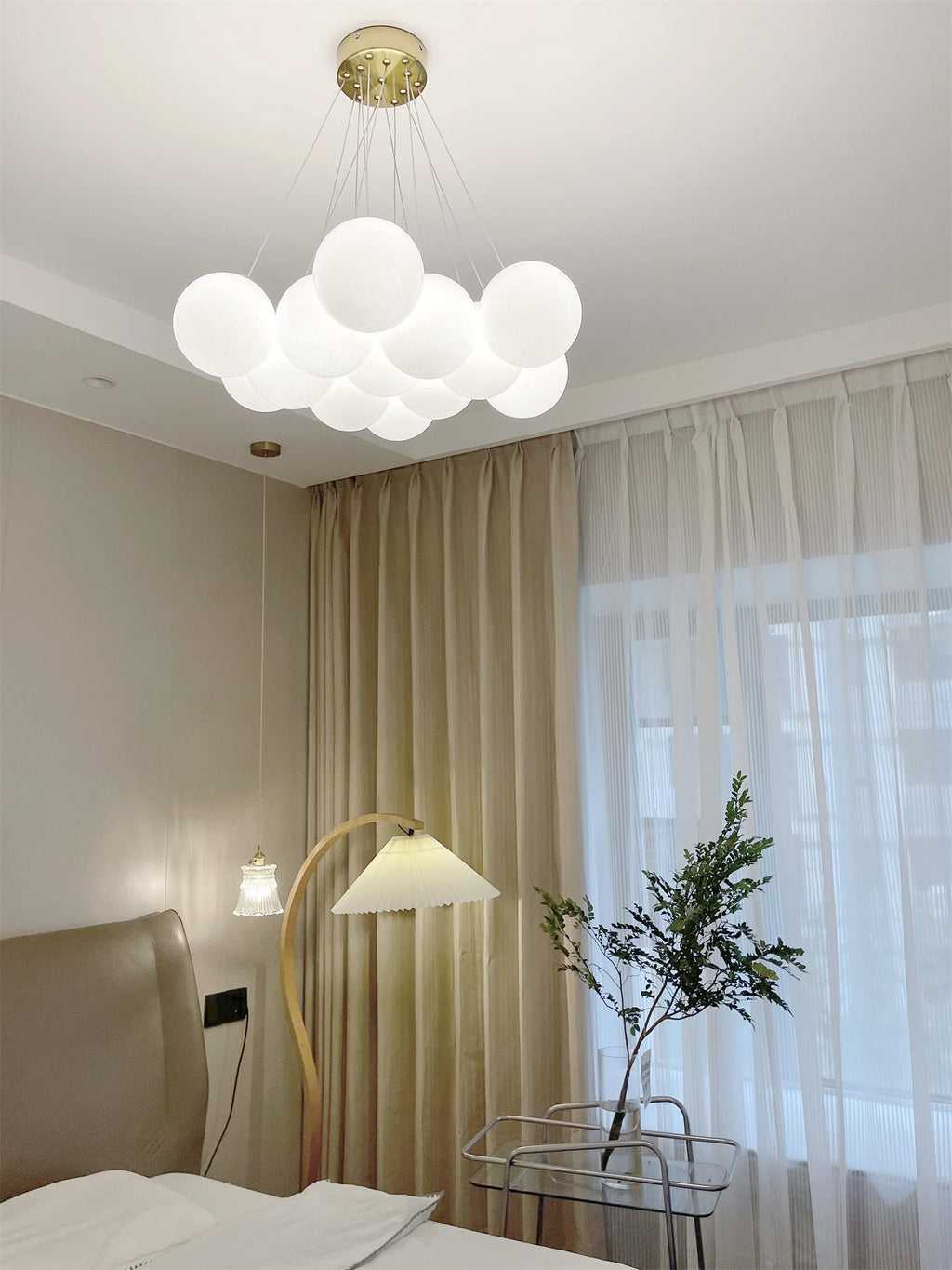 Glass Cluster Chandelier Type A