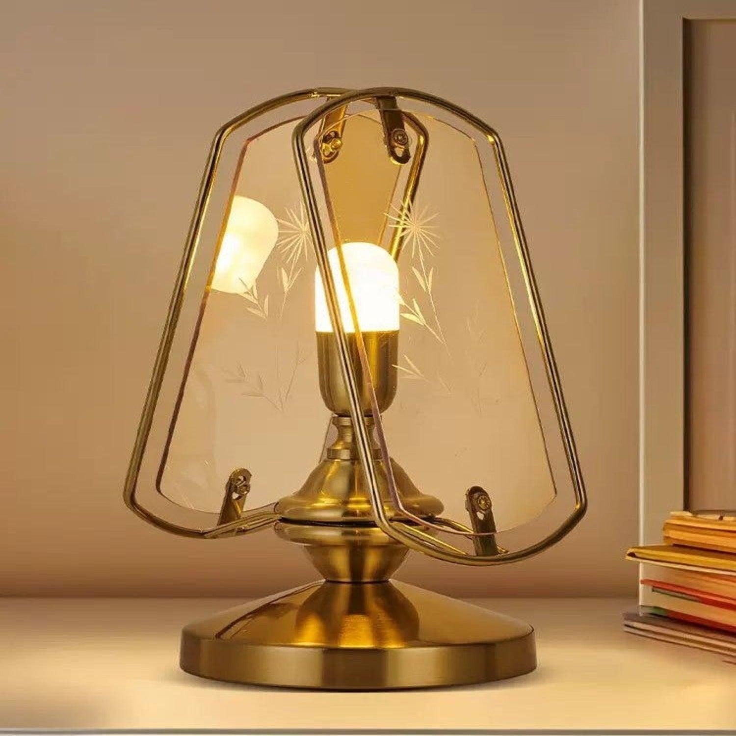 Glass Table Lamp