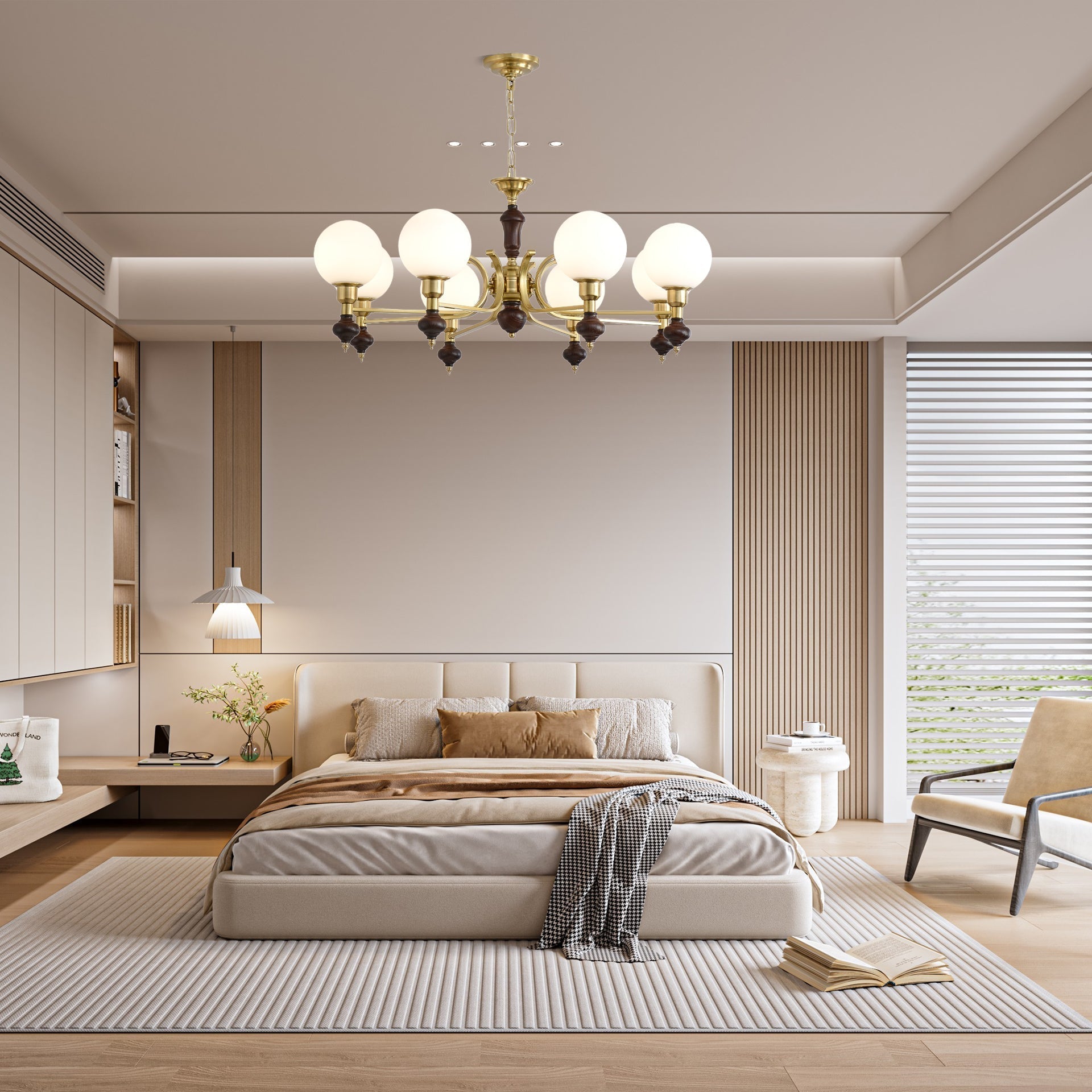 Globe Orb Chandelier - ZozHome