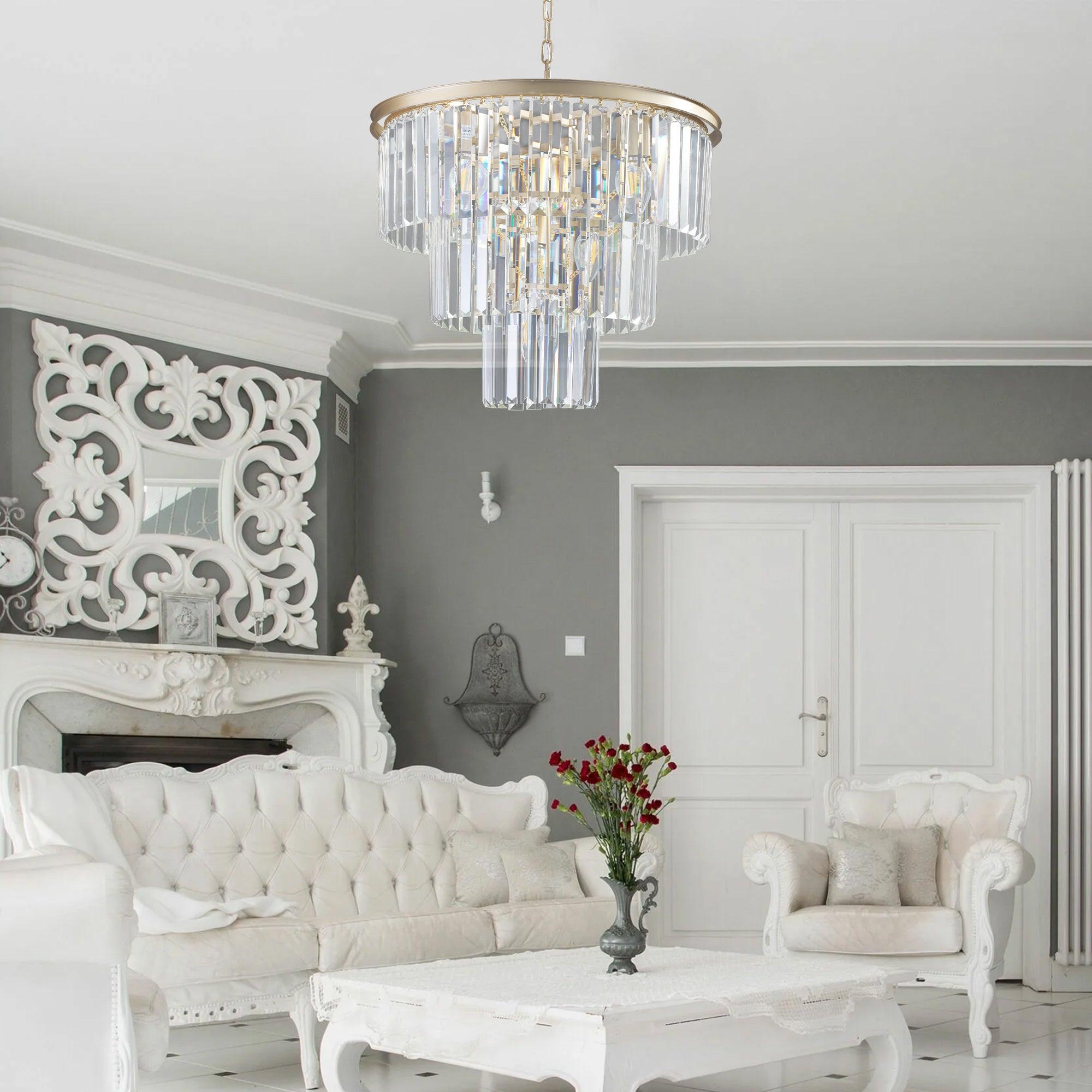 Gold Luxury Crystal Chandeliers