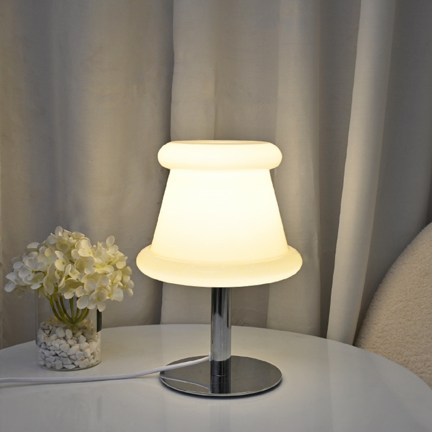 Hat Glass Table Lamp