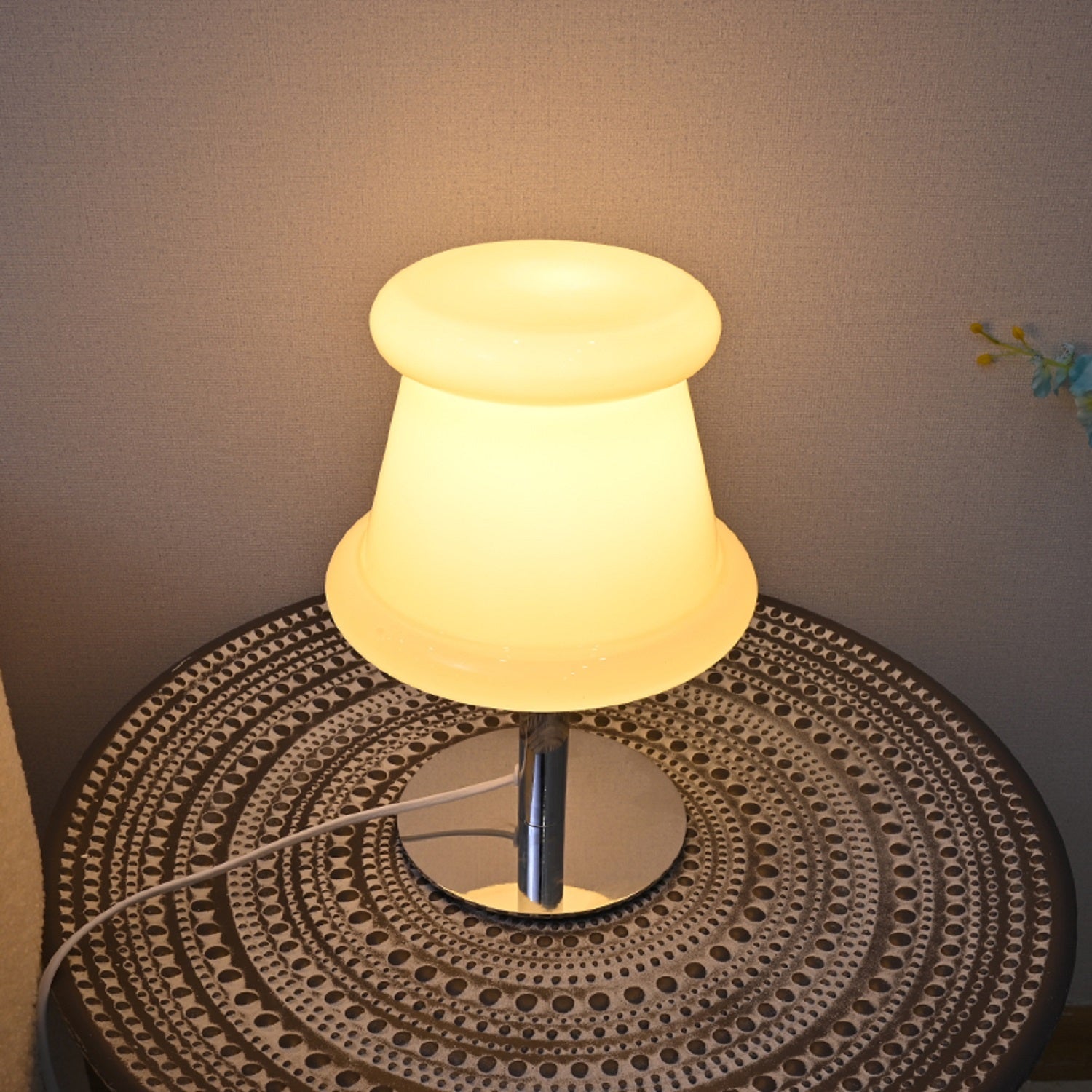 Hat Glass Table Lamp