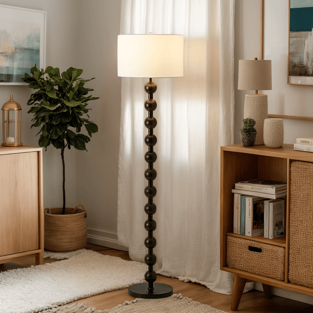 Hugo Barbell Floor Lamp