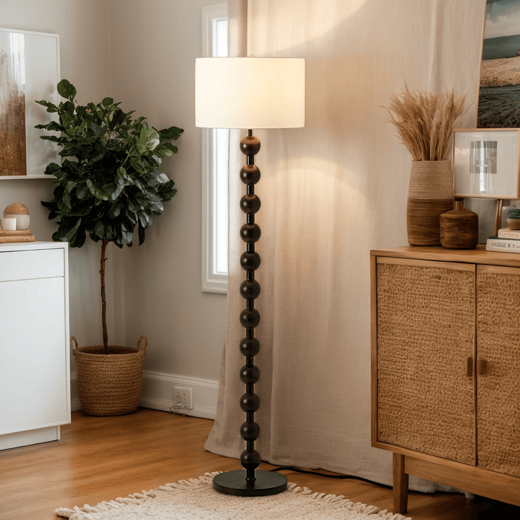 Hugo Barbell Floor Lamp