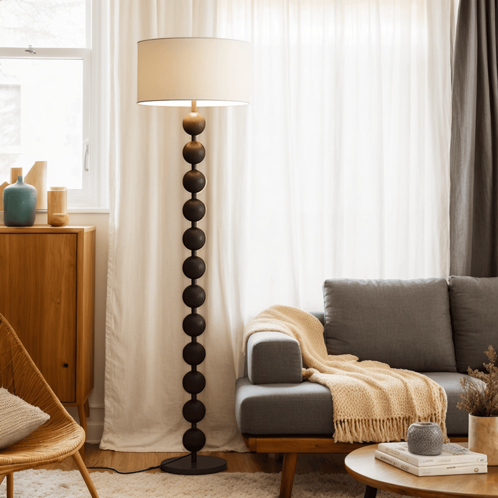 Hugo Barbell Floor Lamp