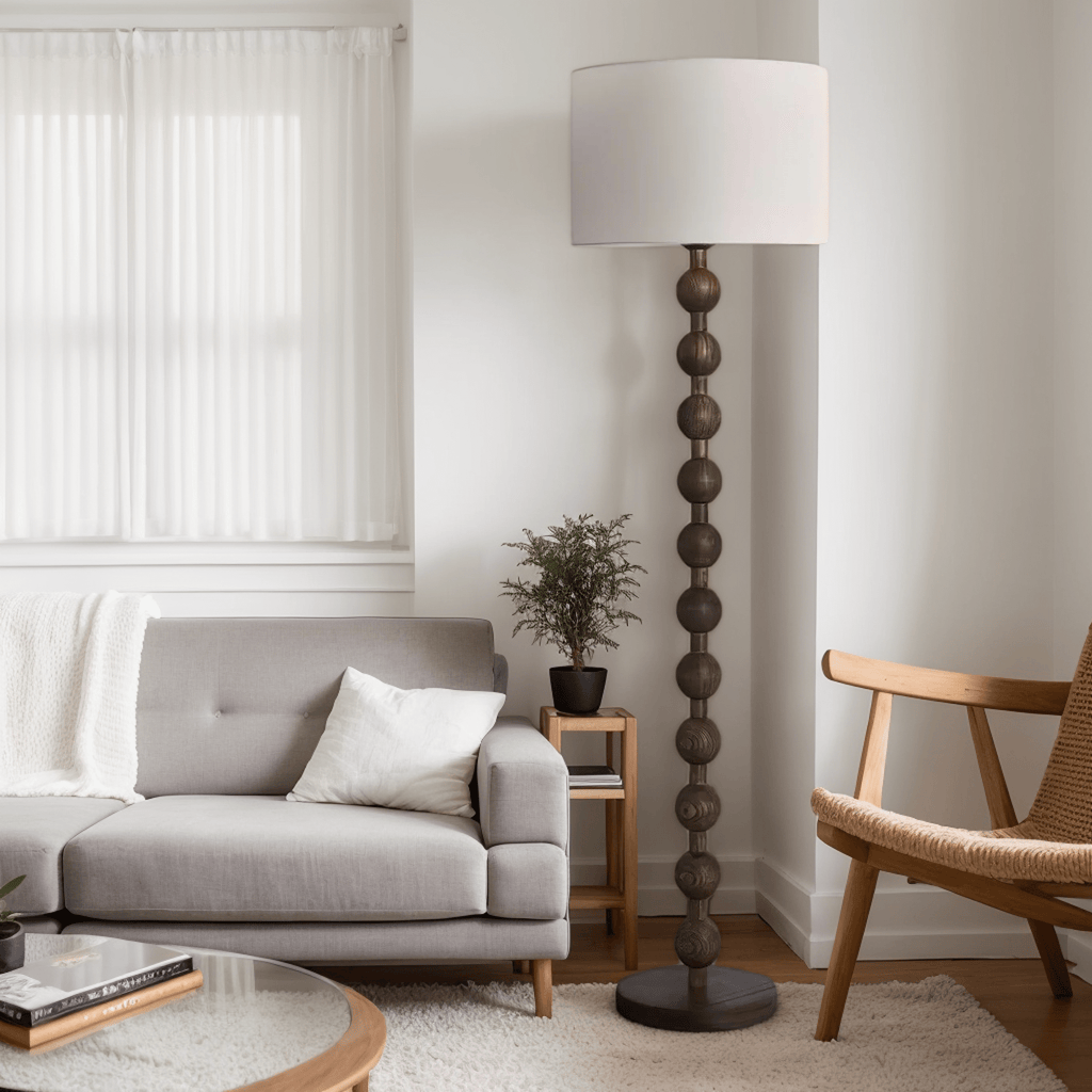 Hugo Barbell Floor Lamp