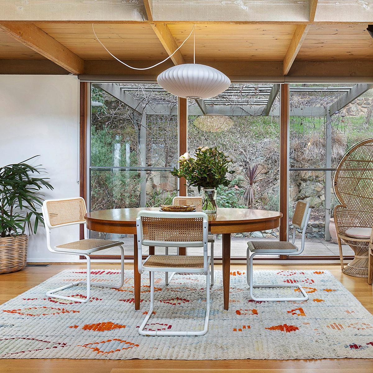 Imitation Silk Bubble Swag Pendant Light