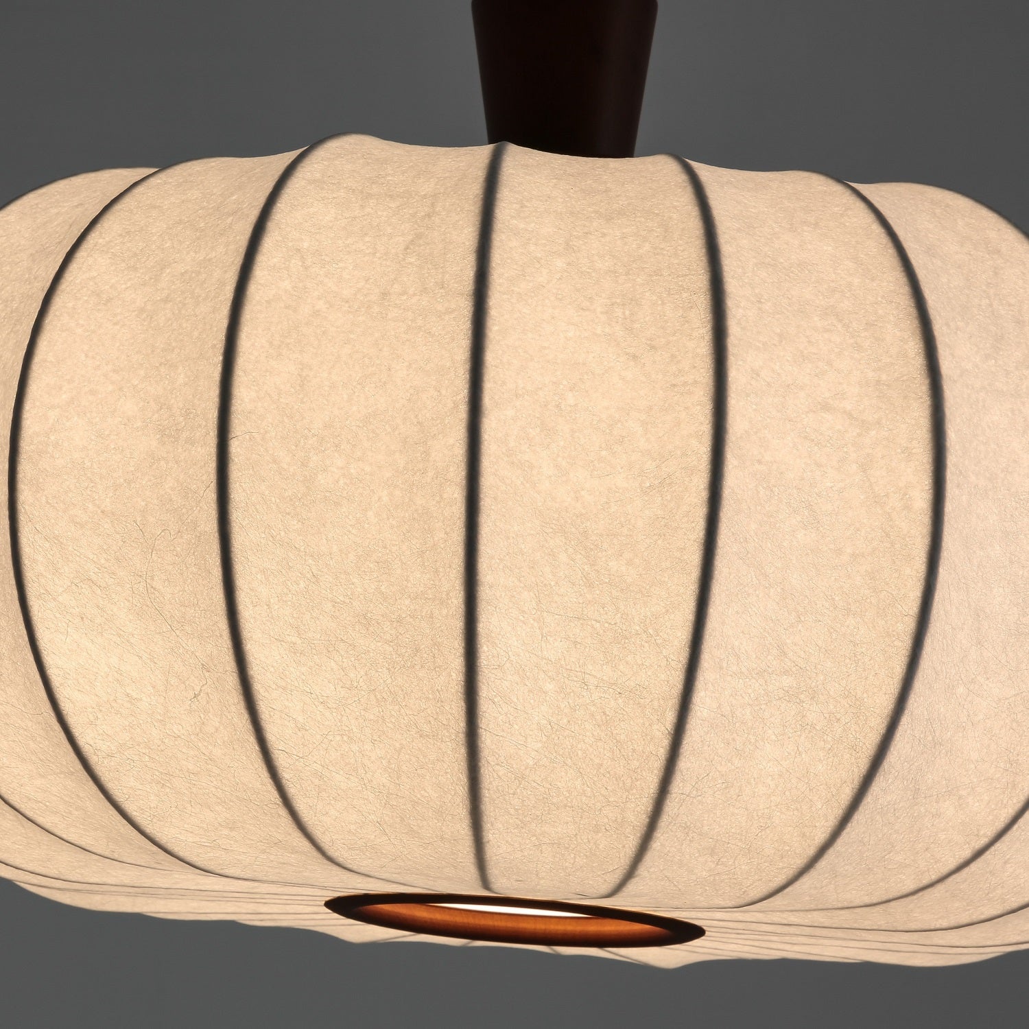Imitation Silk Pumpkin Pendant Light