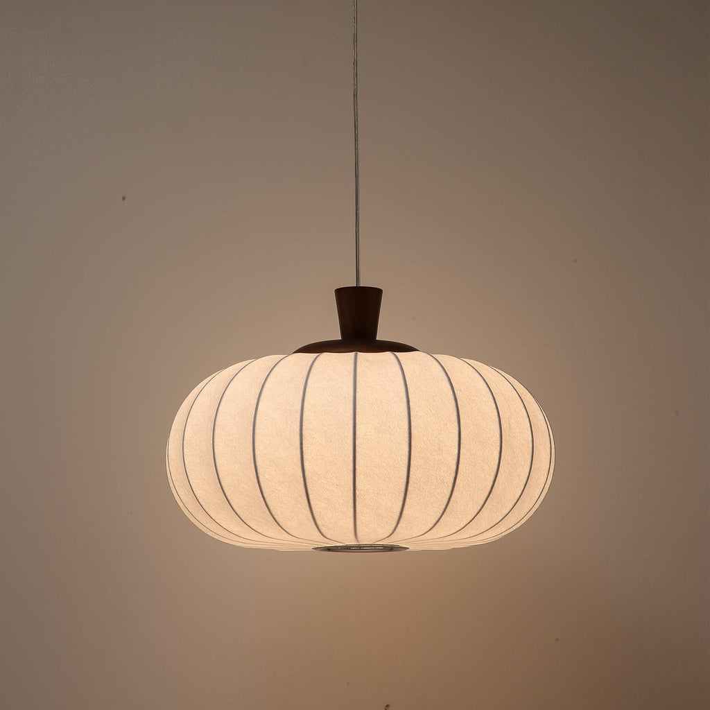 Imitation Silk Pumpkin Pendant Light - ZozHome